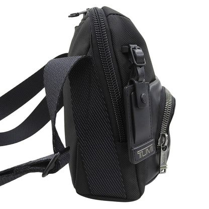 TUMI トゥミ ALPHA BRAVO Lewis Crossbody ナイロン レザー バッグ ショルダーバッグ メンズ 黒 ブラック 232305D ショルダーバッグ
