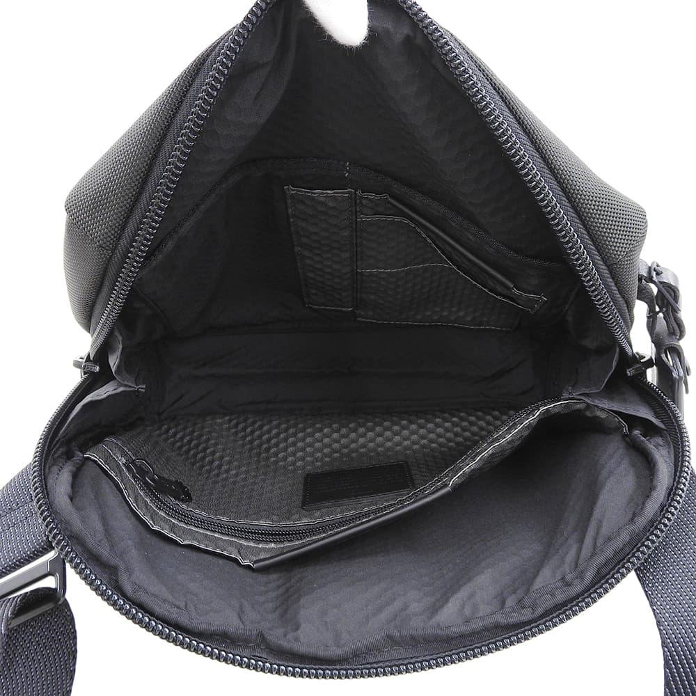 TUMI トゥミ ALPHA BRAVO Lewis Crossbody ナイロン レザー バッグ ショルダーバッグ メンズ 黒 ブラック 232305D ショルダーバッグ