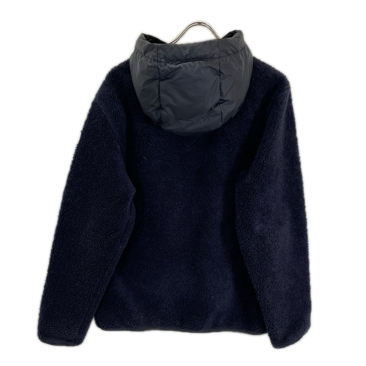 CANADA GOOSE カナダグース ネイビー 7015M HYBRIDGE FLEECE HOODY/ハイブリッジフリースフーディー 切替ダウンジャケット ジャケット