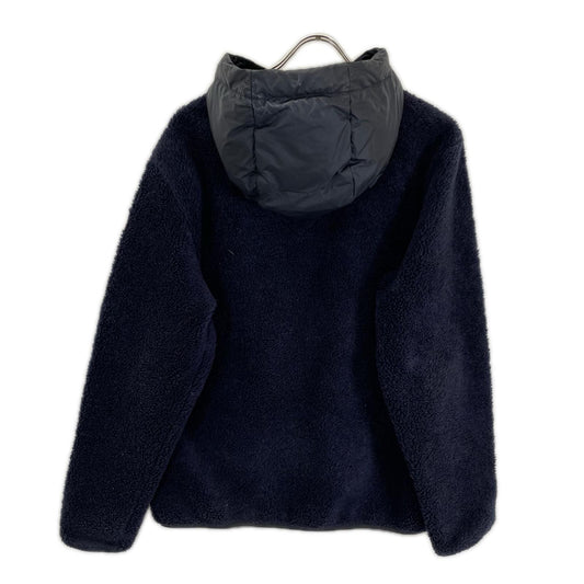 CANADA GOOSE カナダグース ネイビー 7015M HYBRIDGE FLEECE HOODY/ハイブリッジフリースフーディー 切替ダウンジャケット ジャケット