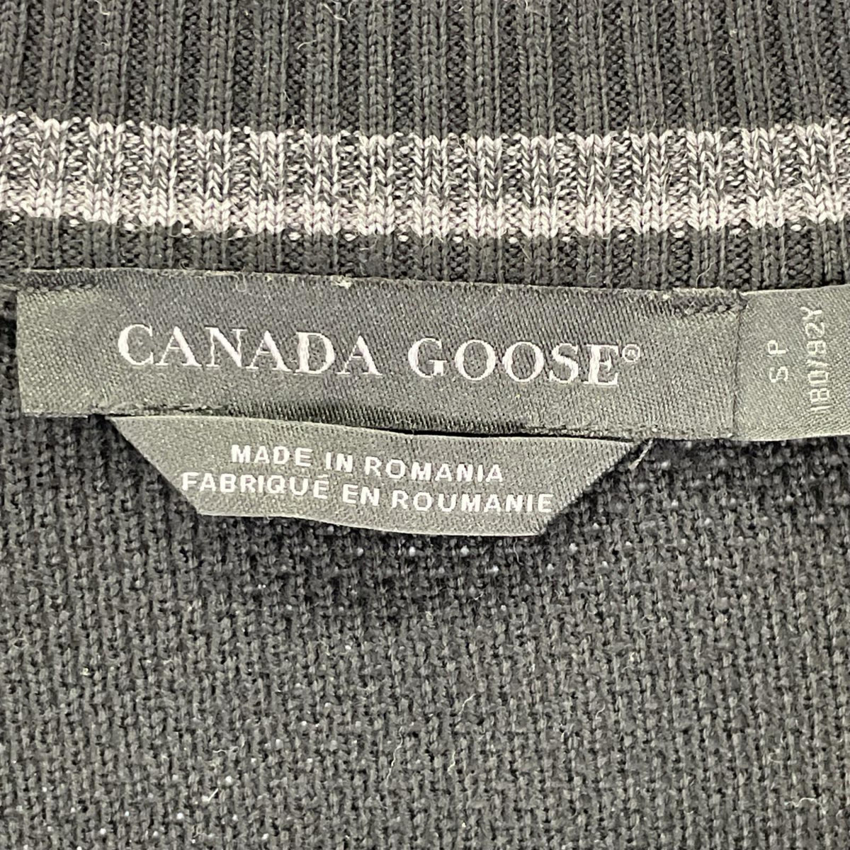 CANADA GOOSE カナダグース ブラック 6830MB ハイブリッジニットダウンジャケット ジャケット