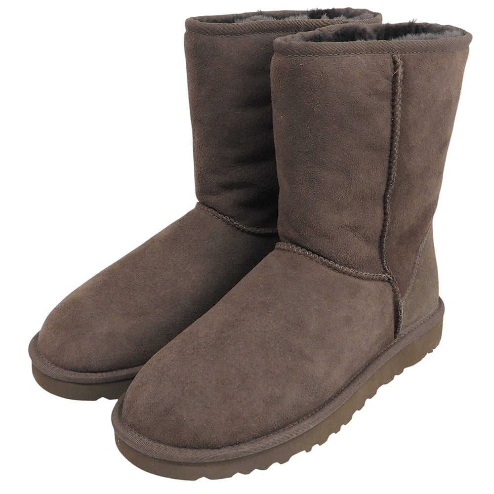 UGG アグ 美品 クラシックショートブーツ シューズ メンズ ブラウン 9 5800 シューズ