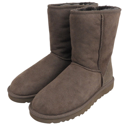 UGG アグ 美品 クラシックショートブーツ シューズ メンズ ブラウン 9 5800 シューズ