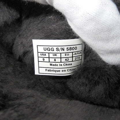 UGG アグ 美品 クラシックショートブーツ シューズ メンズ ブラウン 9 5800 シューズ