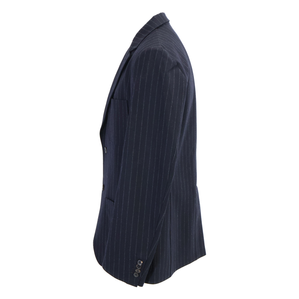 HERMES エルメス 【美品/国内正規】ストライプ 2Bテーラードジャケット ジャケット