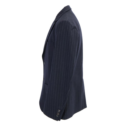 HERMES エルメス 【美品/国内正規】ストライプ 2Bテーラードジャケット ジャケット