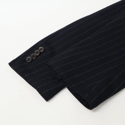 HERMES エルメス 【美品/国内正規】ストライプ 2Bテーラードジャケット ジャケット
