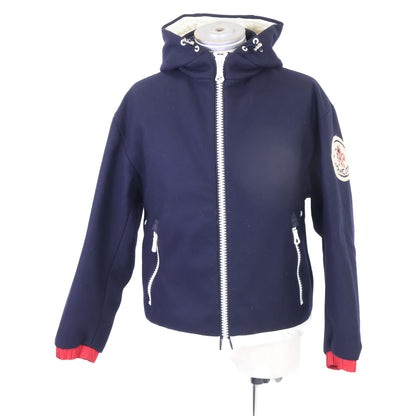 MONCLER モンクレール ｘAMI ALEXANDRE MATTIUSSI アミ アレクサンドル マテュッシ JEREMIE ウール アームロゴワッペン フーディダウンジャケット ジャケット