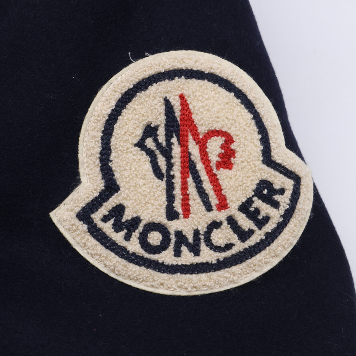 MONCLER モンクレール ｘAMI ALEXANDRE MATTIUSSI アミ アレクサンドル マテュッシ JEREMIE ウール アームロゴワッペン フーディダウンジャケット ジャケット
