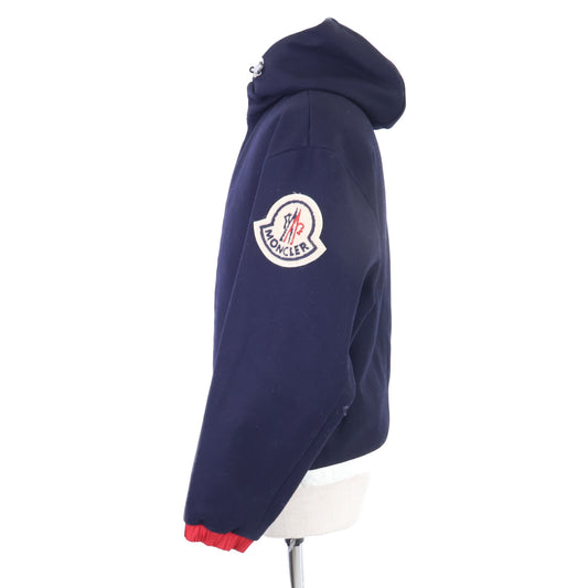 MONCLER モンクレール ｘAMI ALEXANDRE MATTIUSSI アミ アレクサンドル マテュッシ JEREMIE ウール アームロゴワッペン フーディダウンジャケット ジャケット
