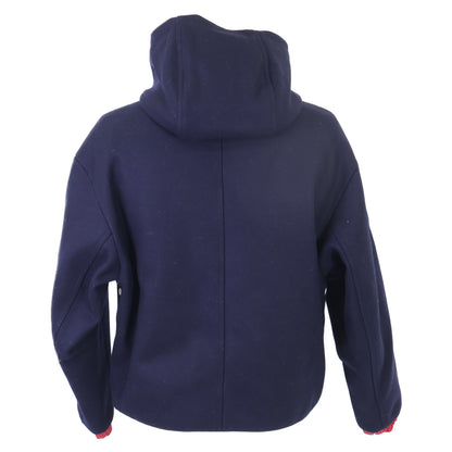 MONCLER モンクレール ｘAMI ALEXANDRE MATTIUSSI アミ アレクサンドル マテュッシ JEREMIE ウール アームロゴワッペン フーディダウンジャケット ジャケット