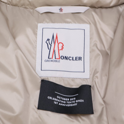 MONCLER モンクレール GRENOBLE グルノーブル COLMIANE ナイロン/ウール切替 ファー付フーディダウンジャケット ジャケット