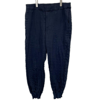 ISSEY MIYAKE MEN イッセイミヤケメン ME61JF146 ネイビー ポリコットン絞りジャージパンツ ボトムス