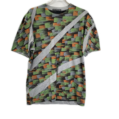 ISSEY MIYAKE MEN イッセイミヤケメン ME21JK448 総柄プリーツ Tシャツ トップス