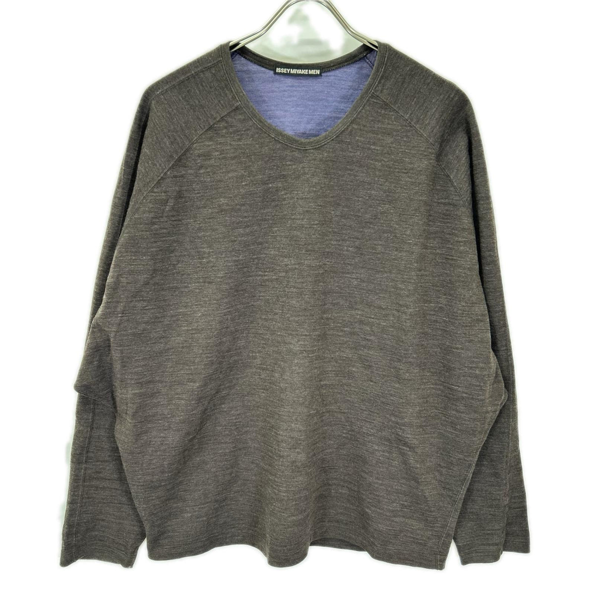 ISSEY MIYAKE MEN イッセイミヤケメン 12AW ME23JK404 バイカラー 長袖シャツ トップス