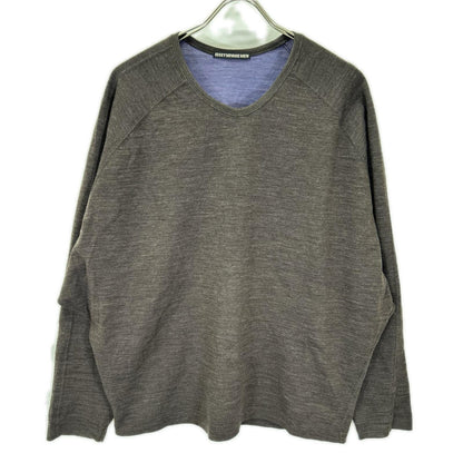 ISSEY MIYAKE MEN イッセイミヤケメン 12AW ME23JK404 バイカラー 長袖シャツ トップス