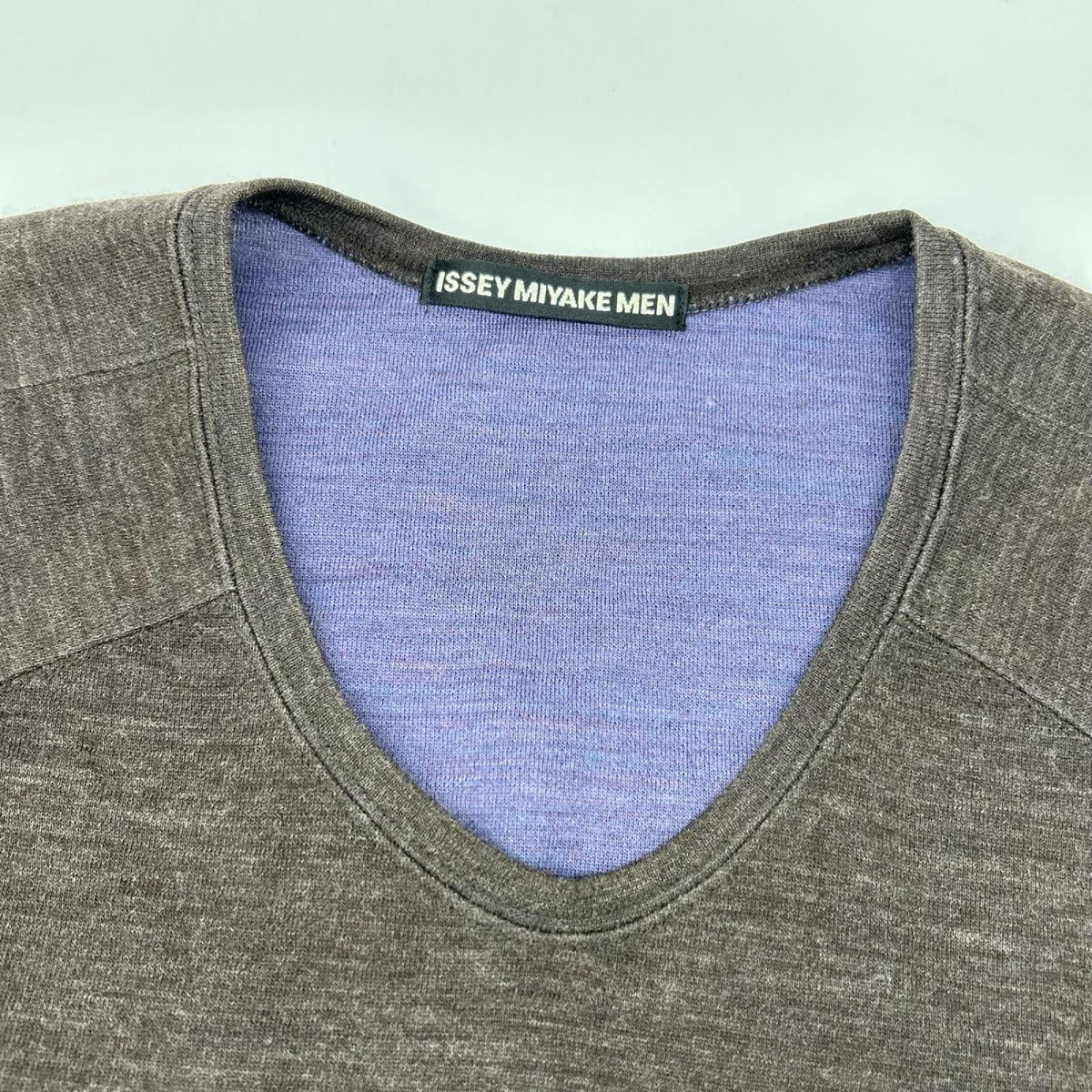 ISSEY MIYAKE MEN イッセイミヤケメン 12AW ME23JK404 バイカラー 長袖シャツ トップス