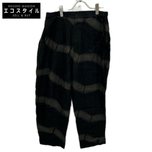 ISSEY MIYAKE MEN イッセイミヤケメン 12SS ME21FF136 特殊染めリネンイージーパンツ ボトムス