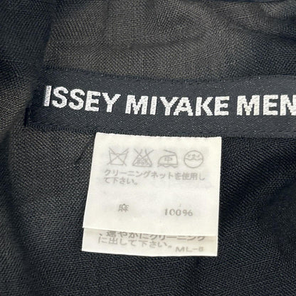 ISSEY MIYAKE MEN イッセイミヤケメン 12SS ME21FF136 特殊染めリネンイージーパンツ ボトムス
