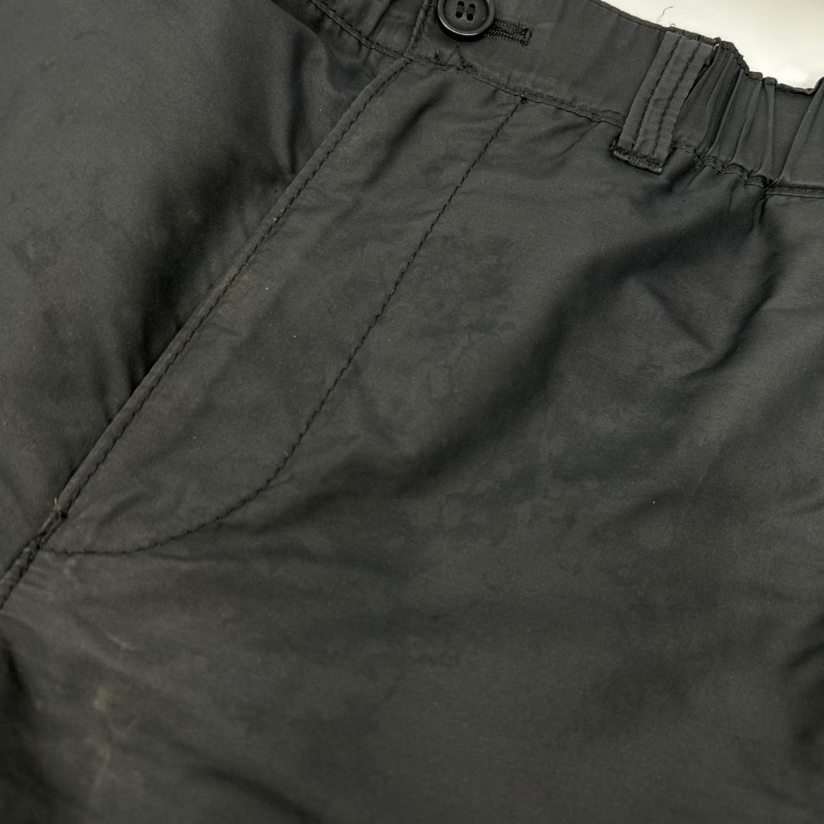 ISSEY MIYAKE MEN イッセイミヤケメン 11AW ME13FF132 ブラック ナイロン サイドジップボトムス ボトムス