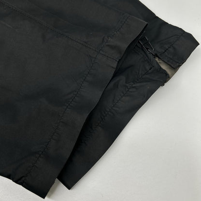 ISSEY MIYAKE MEN イッセイミヤケメン 11AW ME13FF132 ブラック ナイロン サイドジップボトムス ボトムス