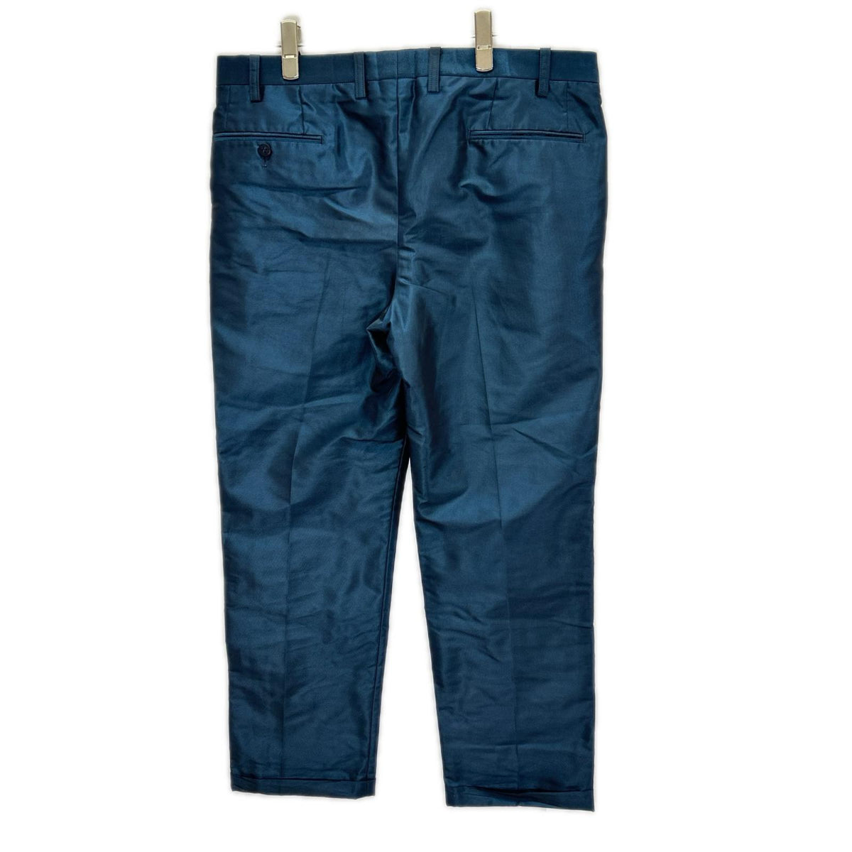 ISSEY MIYAKE MEN イッセイミヤケメン 15SS ME51FF027 ネイビー 光沢パンツ ボトムス