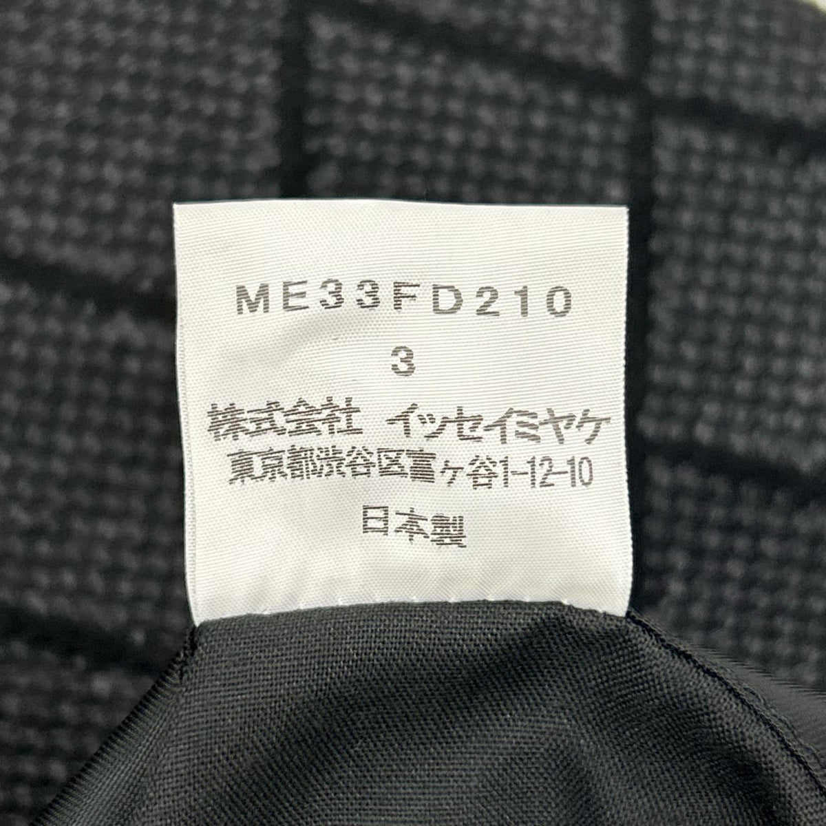 ISSEY MIYAKE MEN イッセイミヤケメン 13AW ME33FD210 グレー 袖切り替え テーラードジャケット ジャケット