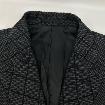 ISSEY MIYAKE MEN イッセイミヤケメン 13AW ME33FD210 グレー 袖切り替え テーラードジャケット ジャケット