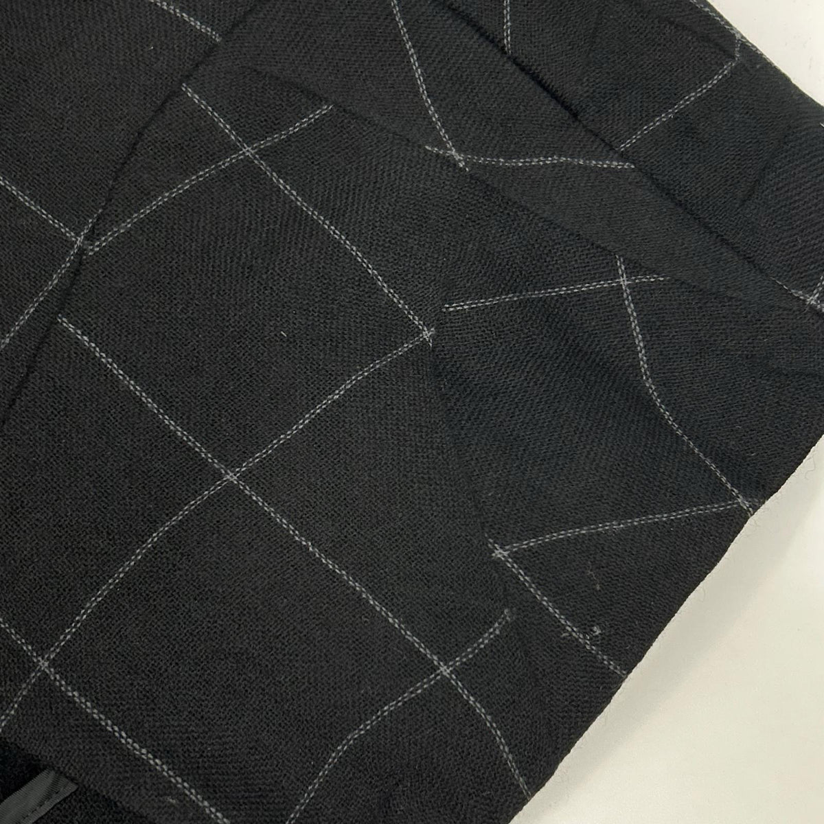 ISSEY MIYAKE MEN イッセイミヤケメン 12AW ME23FD115 ブラック チェック 変形テーラードジャケット ジャケット