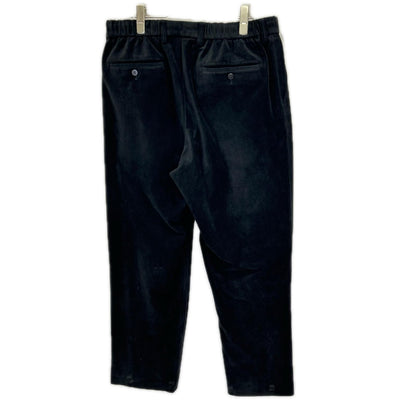 ISSEY MIYAKE MEN イッセイミヤケメン 18AW ME83FF283 ブラック スエード スラックスパンツ ボトムス