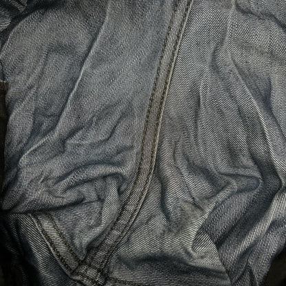 ISSEY MIYAKE MEN イッセイミヤケメン 14SS ME41FF145 ねじり加工 インディゴ染め ボタンフライ デニムパンツ ボトムス