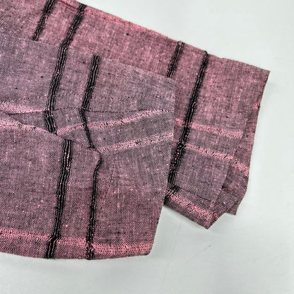 ISSEY MIYAKE MEN イッセイミヤケメン 20SS ME01FD123 リネンコットン チェックパターン テーラードジャケット ジャケット