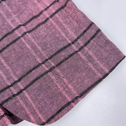 ISSEY MIYAKE MEN イッセイミヤケメン 20SS ME01FD123 リネンコットン チェックパターン テーラードジャケット ジャケット