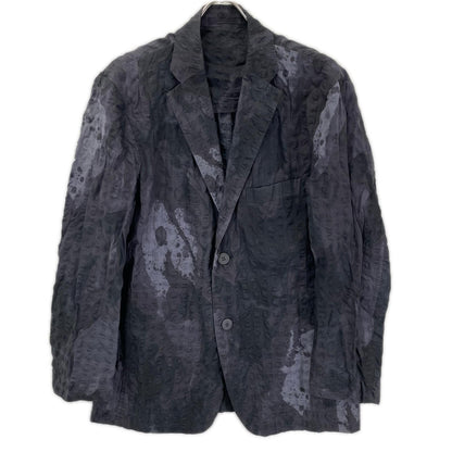 ISSEY MIYAKE MEN イッセイミヤケメン 17SS ME71FD096 ポップコーン生地 ペイント加工 ジャケット ジャケット