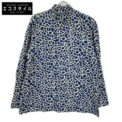 ISSEY MIYAKE MEN イッセイミヤケメン 18SS ME81FJ073 ネットカット シワ加工 総柄 長袖シャツ トップス