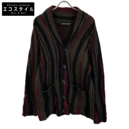 ISSEY MIYAKE MEN イッセイミヤケメン 14AW ME43KO177 マルチカラー モヘヤ カーディガン トップス