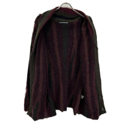 ISSEY MIYAKE MEN イッセイミヤケメン 14AW ME43KO177 マルチカラー モヘヤ カーディガン トップス