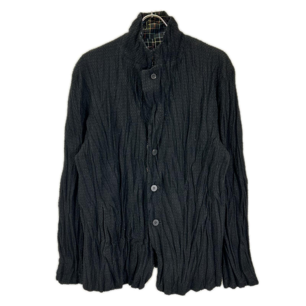 ISSEY MIYAKE MEN イッセイミヤケメン 14AW ME43FD016 シワ加工 リバーシブル ジャケット ジャケット
