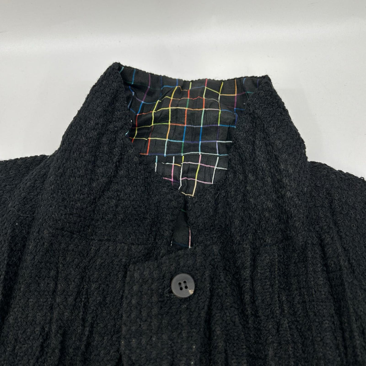 ISSEY MIYAKE MEN イッセイミヤケメン 14AW ME43FD016 シワ加工 リバーシブル ジャケット ジャケット