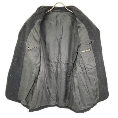 ISSEY MIYAKE MEN イッセイミヤケメン 11AW ME13FD104 ブラック ウール 縮絨 テーラードジャケット ジャケット