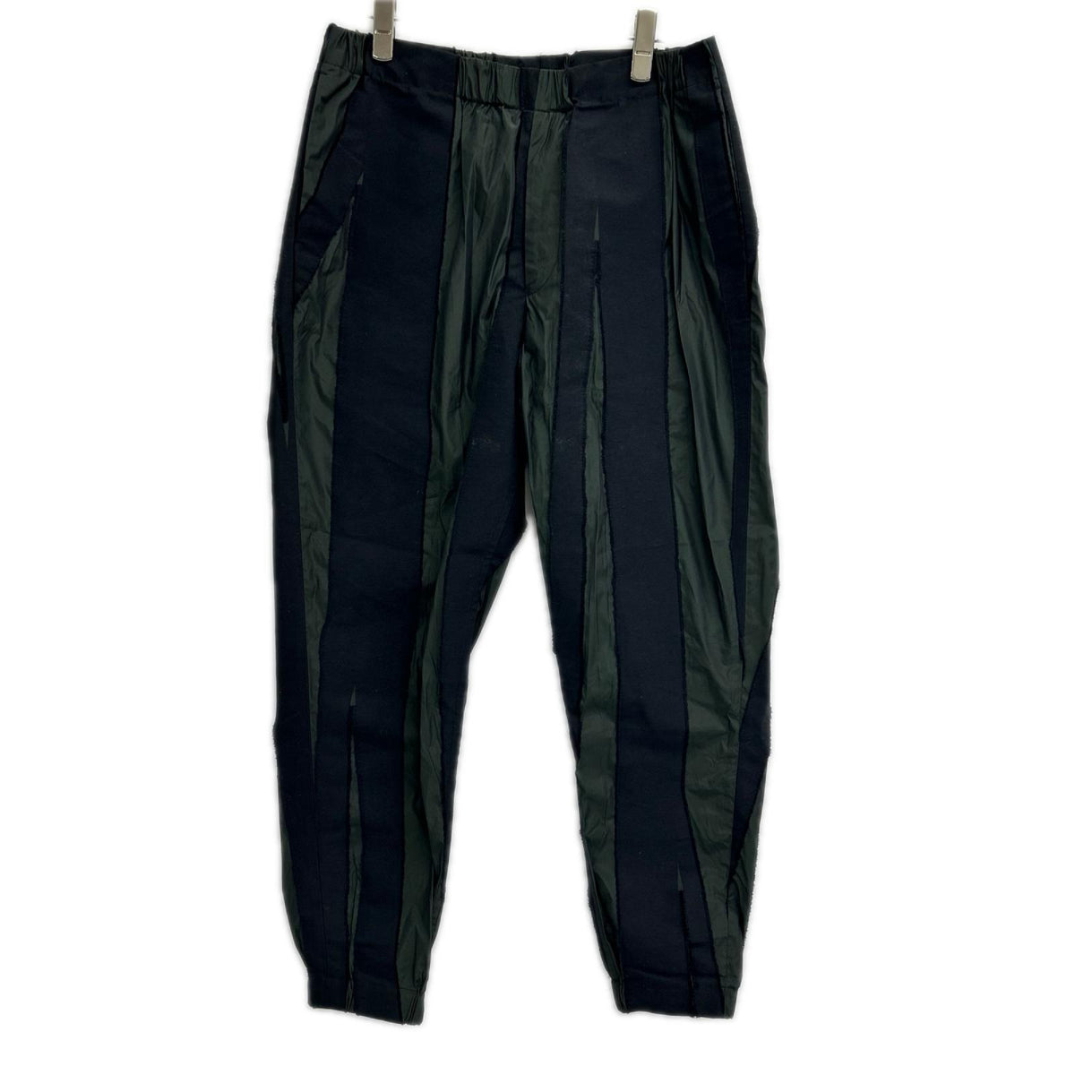 ISSEY MIYAKE MEN イッセイミヤケメン 18AW ME83FF277 パネル切り替えデザイン ナイロンパンツ ボトムス