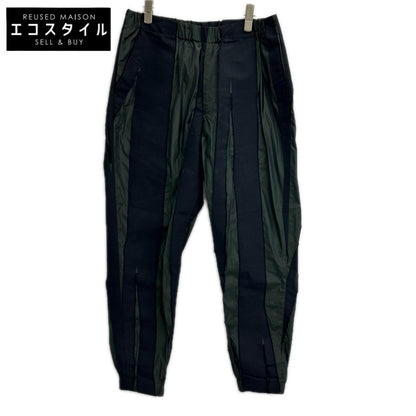 ISSEY MIYAKE MEN イッセイミヤケメン 18AW ME83FF277 パネル切り替えデザイン ナイロンパンツ ボトムス