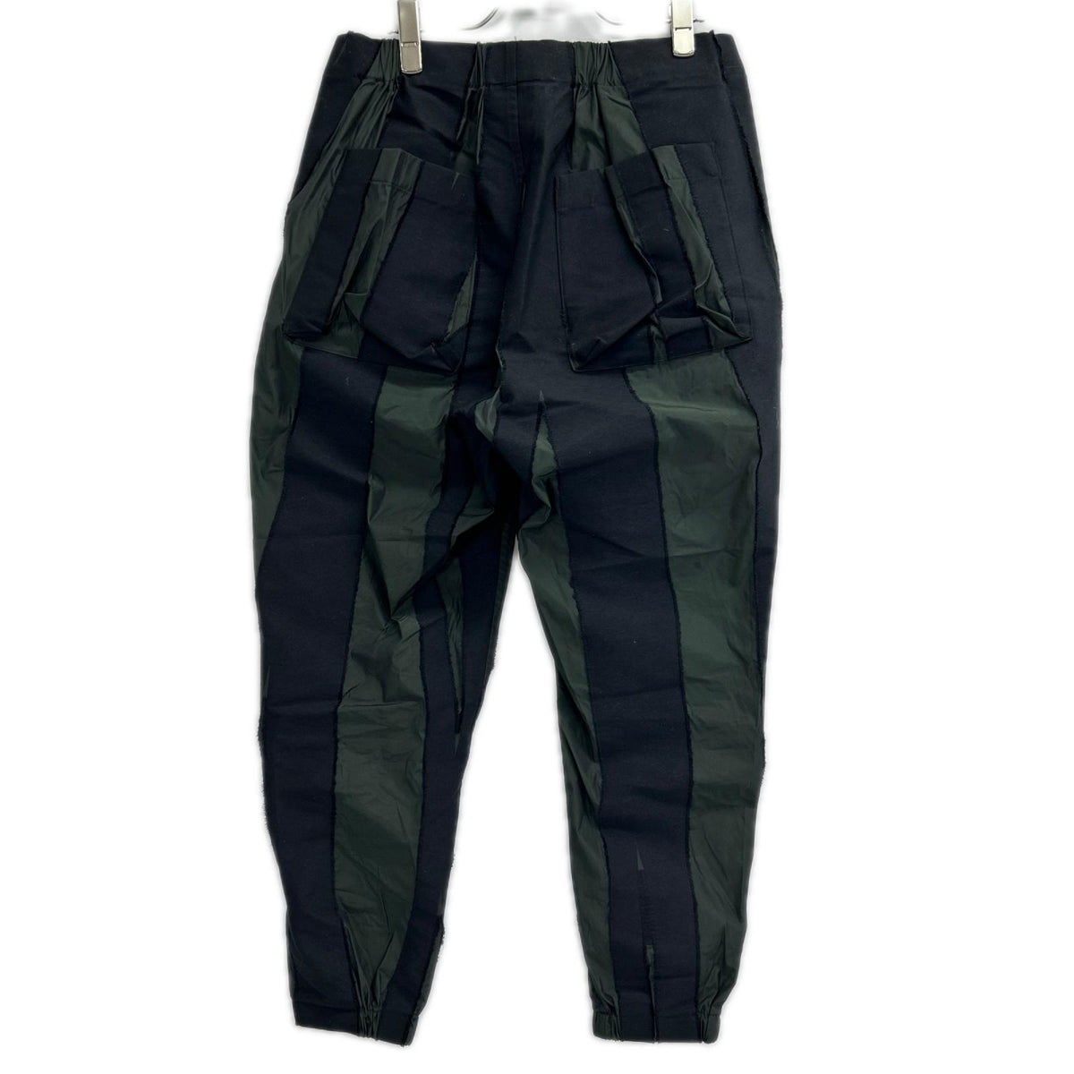 ISSEY MIYAKE MEN イッセイミヤケメン 18AW ME83FF277 パネル切り替えデザイン ナイロンパンツ ボトムス