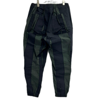 ISSEY MIYAKE MEN イッセイミヤケメン 18AW ME83FF277 パネル切り替えデザイン ナイロンパンツ ボトムス
