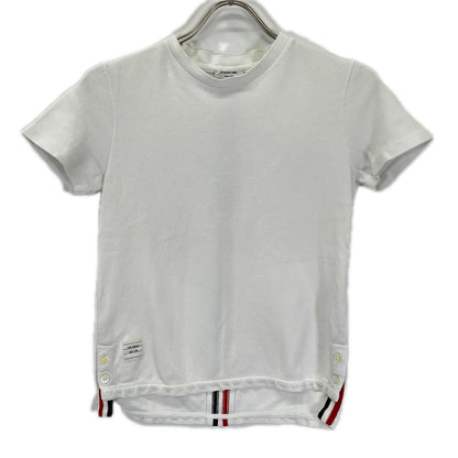 THOM BROWNE トムブラウン FJS013A-00050100 サイドボタン バックストライプ Tシャツ トップス