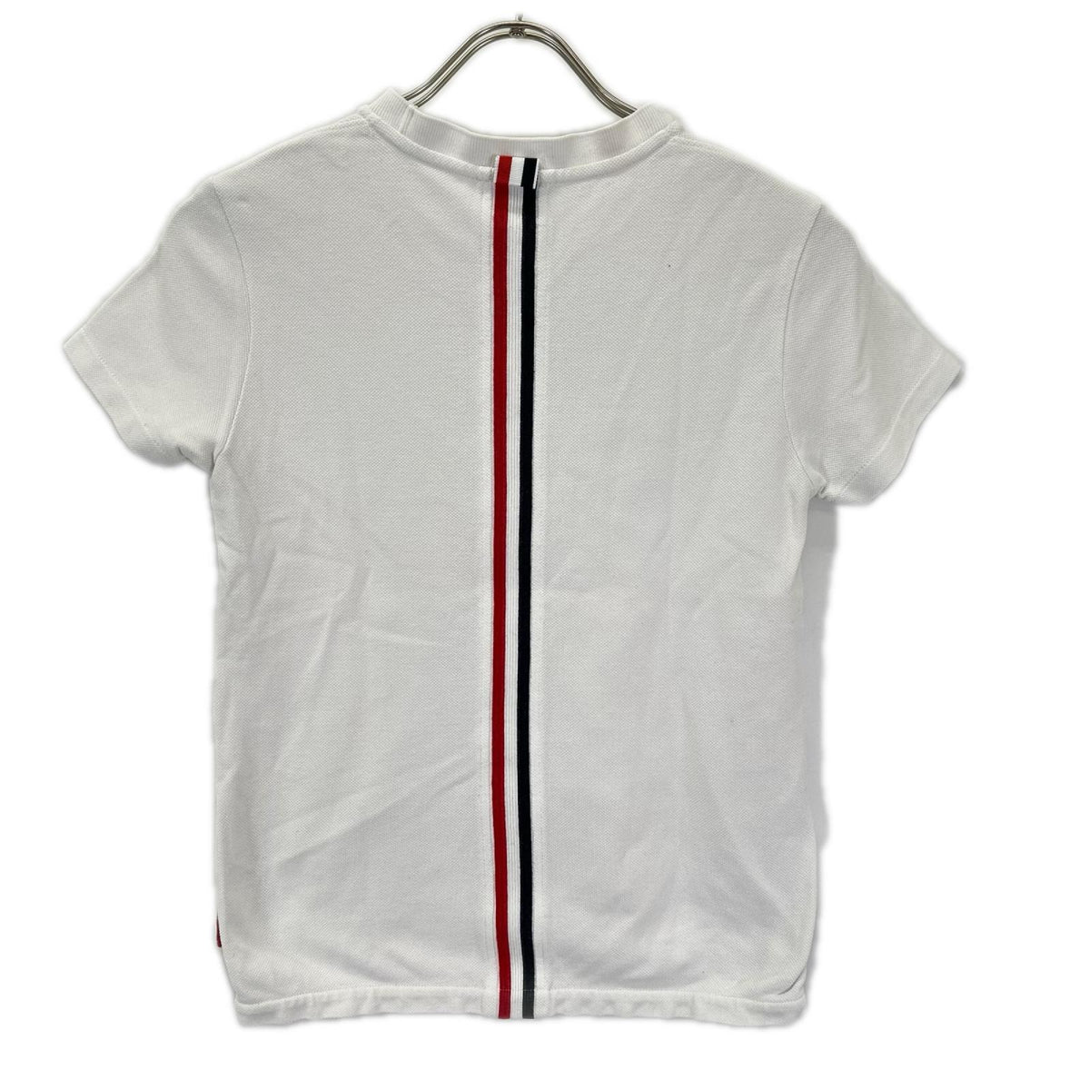 THOM BROWNE トムブラウン FJS013A-00050100 サイドボタン バックストライプ Tシャツ トップス