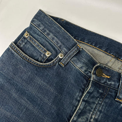 SAINT LAURENT PARIS サンローランパリ 378807 14SS エディ期 インディゴ ボタンフライ スキニー デニムパンツ ボトムス