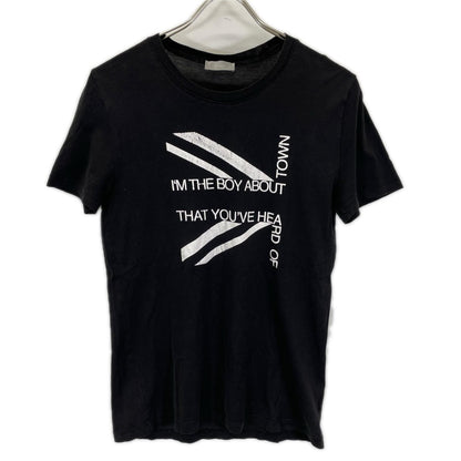 Dior HOMME ディオールオム 06年製 エディ期 ブラック ユニオンジャック Tシャツ トップス