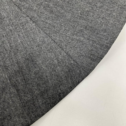 THOM BROWNE トムブラウン FGC738A-00021035 グレー ウール ロング フレアスカート スカート