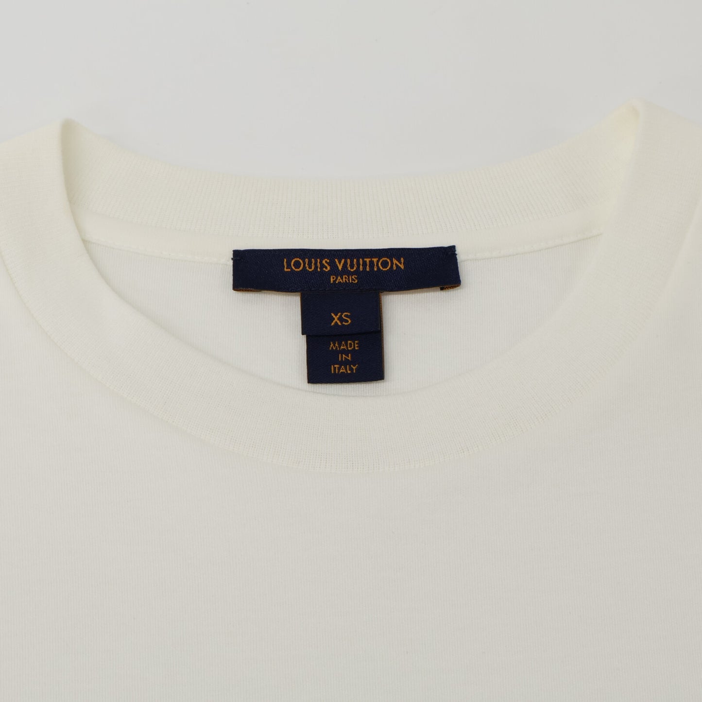 LOUIS VUITTON 路易威登 19年款 FGTS15 白色 LV印花T恤 上衣